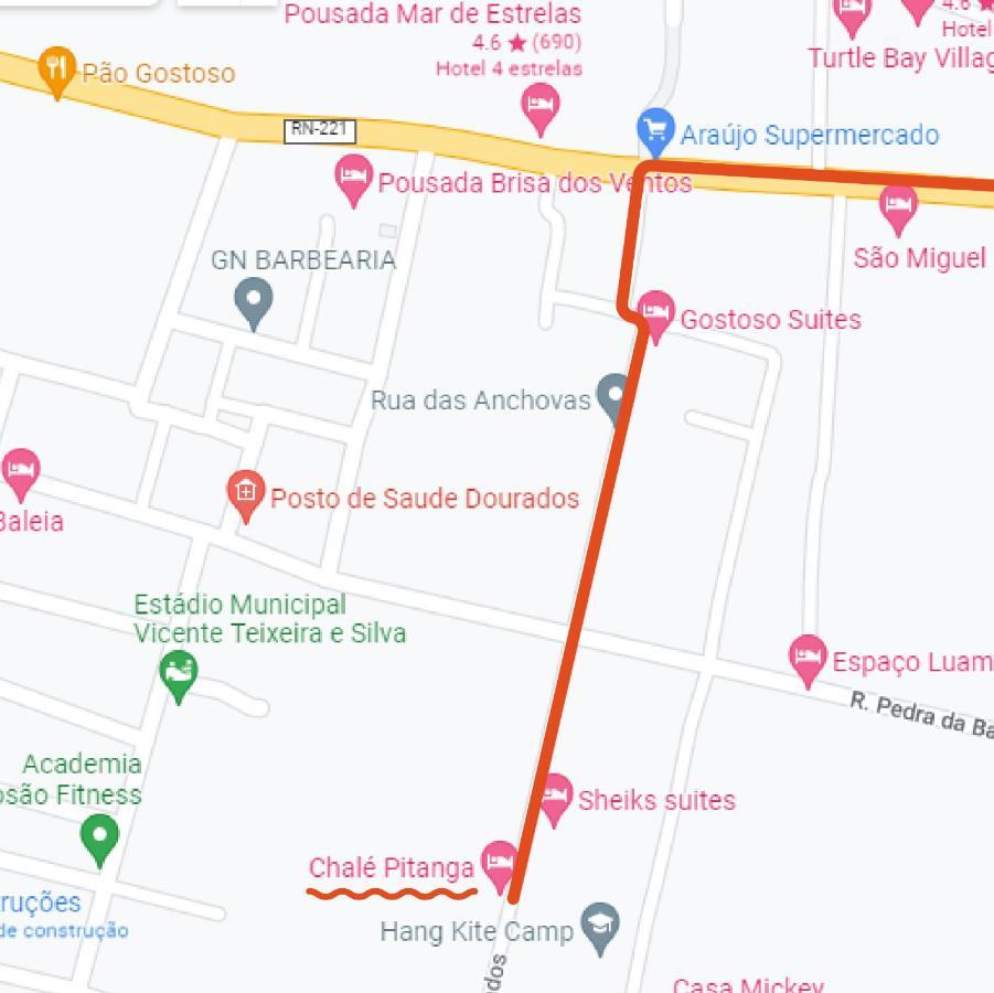 Chale Pitanga Villa São Miguel do Gostoso Eksteriør bilde